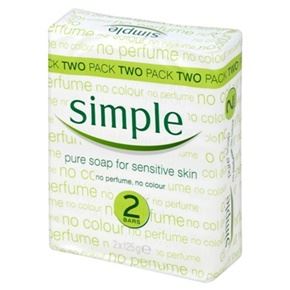 SIMPLE PURE SOAP FOR SENSITIVE SKIN 100G 2/PK. KD10770